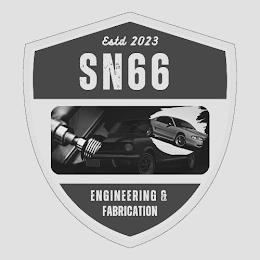 ESTD 2023 SN66 ENGINEERING & FABRICATION trademark