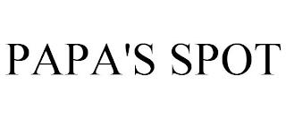 PAPA'S SPOT trademark