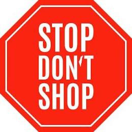 STOP DON'T SHOP trademark