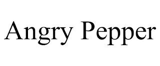 ANGRY PEPPER trademark