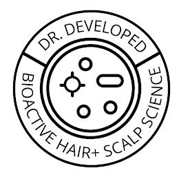 DR. DEVELOPED BIOACTIVE HAIR + SCALP SCIENCE trademark