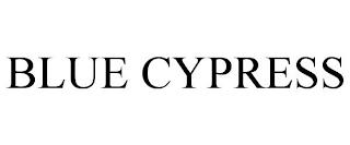 BLUE CYPRESS trademark