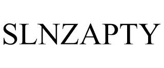 SLNZAPTY trademark