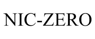 NIC-ZERO trademark