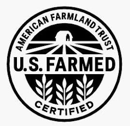 AMERICAN FARMLAND TRUST U.S. FARMED CERTIFIED trademark