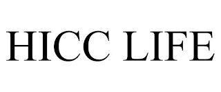 HICC LIFE trademark