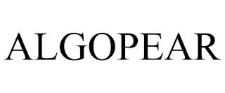 ALGOPEAR trademark