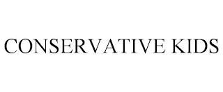 CONSERVATIVE KIDS trademark