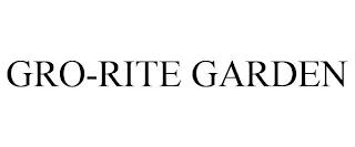 GRO-RITE GARDEN trademark