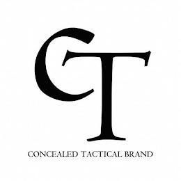 CT CONCEALED TACTICAL BRAND trademark