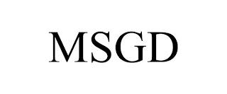 MSGD trademark