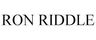 RON RIDDLE trademark