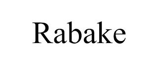 RABAKE trademark