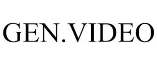 GEN.VIDEO trademark