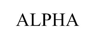 ALPHA trademark