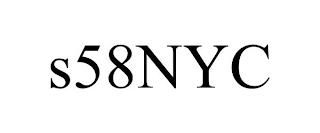 S58NYC trademark