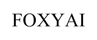 FOXYAI trademark