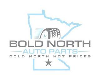 BOLD NORTH AUTO PARTS COLD NORTH HOT PRICES trademark