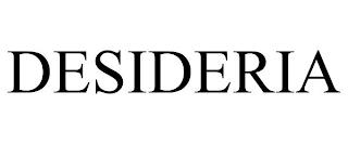 DESIDERIA trademark