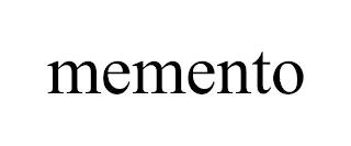 MEMENTO trademark