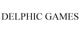 DELPHIC GAMES trademark