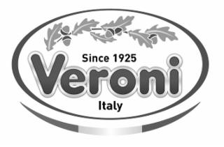 SINCE 1925 VERONI ITALY trademark