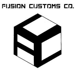 FUSION CUSTOMS CO. FCC trademark