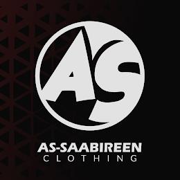 AS AS-SAABIREEN CLOTHING trademark