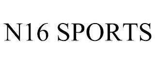 N16 SPORTS trademark