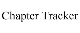 CHAPTER TRACKER trademark