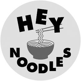 HEY NOODLES trademark