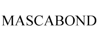 MASCABOND trademark