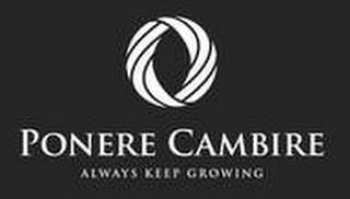 PONERE CAMBIRE ALAWAYS KEEP GROWING trademark