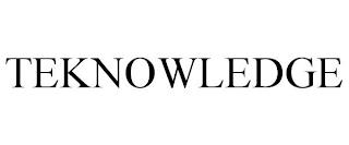 TEKNOWLEDGE trademark