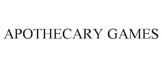 APOTHECARY GAMES trademark