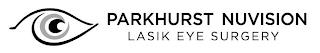 PARKHURST NUVISION LASIK EYE SURGERY trademark