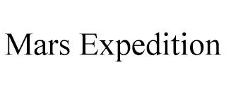 MARS EXPEDITION trademark