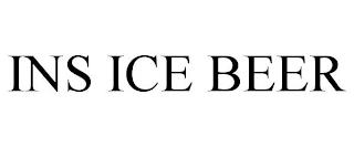 INS ICE BEER trademark