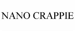 NANOCRAPPIE trademark