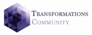 TRANSFORMATIONS COMMUNITY trademark