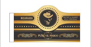 NICARAGUA HECHO A MANO LIGA ORIGINAL PURO EL NARCO trademark