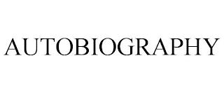 AUTOBIOGRAPHY trademark