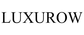 LUXUROW trademark