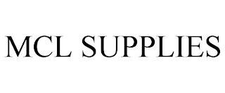 MCL SUPPLIES trademark