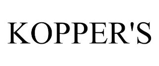 KOPPER'S trademark