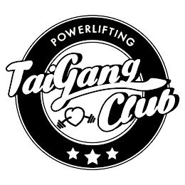 TAIGANG CLUB POWERLIFTING trademark