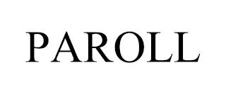 PAROLL trademark