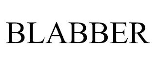 BLABBER trademark