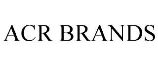 ACR BRANDS trademark