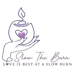 SLOW THE BURN LOVE IS BEST AT A SLOW BURN trademark